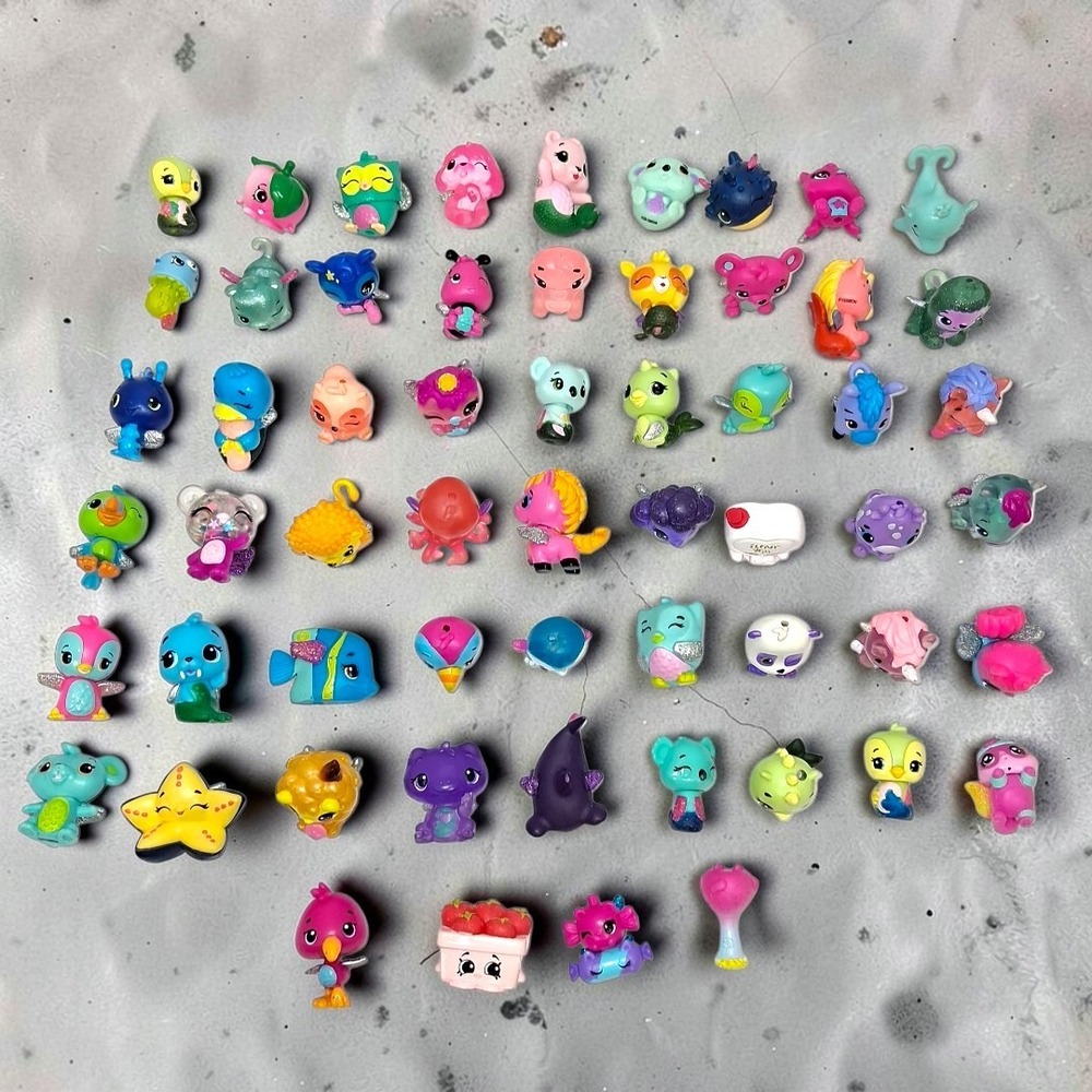 Hatchimals CollEGGtibles Shopkins Lot 50+ Mini Figures Animals Mythical Creature